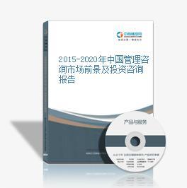 2014-2020年中國管理咨詢市場現狀與行業投資研究